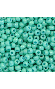 Miyuki rocailles Perlen 8/0 - Duracoat opaque sea opal 8-4475